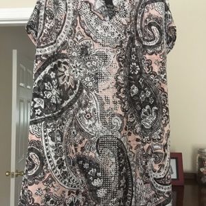 INC Cold shoulder top
